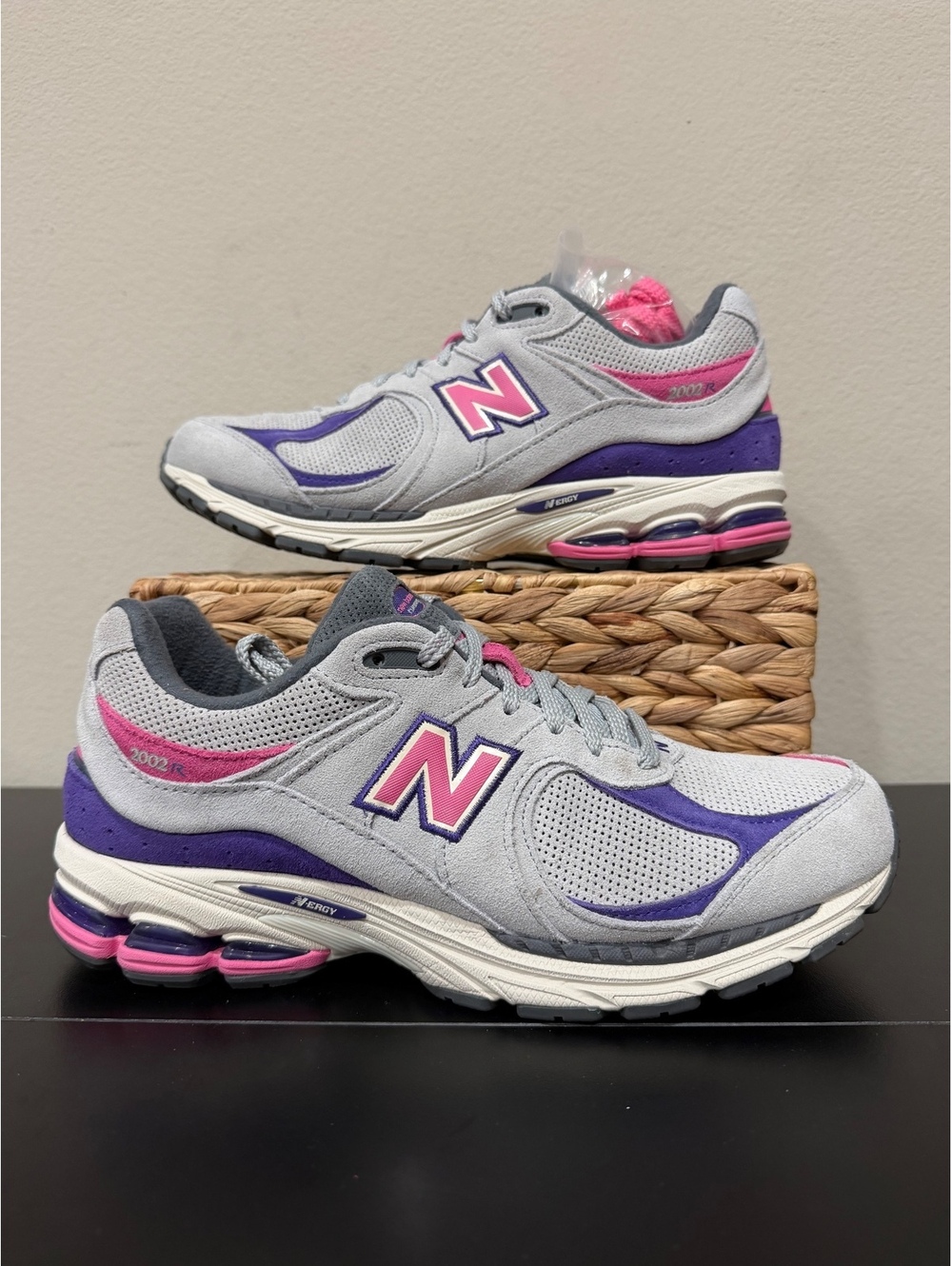 Size 10.5 - New Balance 2002R “Rain Cloud Prism Purple”